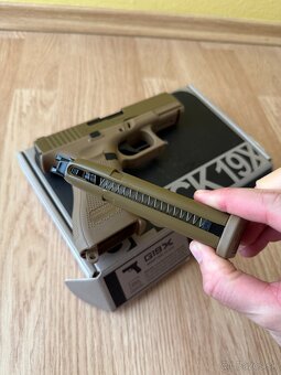 Nový Glock G19X Coyote GBB 6mm airsoft pistol - 6