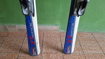 Lyže Blizzard XT Vertikálne 160 cm + Lyžiarky Rossingol - 6