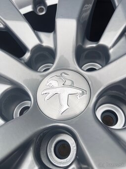 Orig. hliníkové disky Peugeot R17, 5x108 - 6