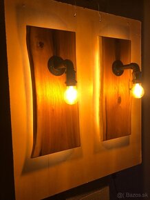 Nastenne Led dubove svietidla, lampy - 6