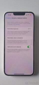 APPLE IPHONE 14 128GB STARLIGHT ,ZDRAVIE BATERKY 84% - 6