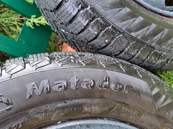 Plechové disky 4x108 R15 + zimné pneu 195/65 DOT2021 - 6