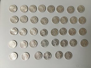 Predám československé mince 1919 - 1992 aj po 1 kuse - 6