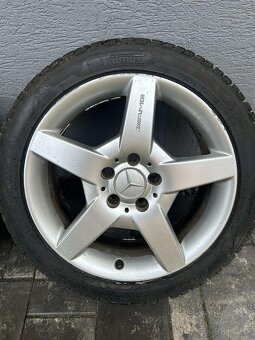 Orig 17” AMG mercedes, zanovne zimne pneu 1 sezona - 6