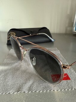 Slnečné okuliare Rayban , Ray-Ban Round Double Bridge - 6