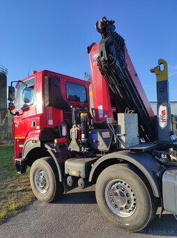 TATRA Phoenix 8x6 - nosič kontejnerov + SILNÁ hydraul. ruka - 6