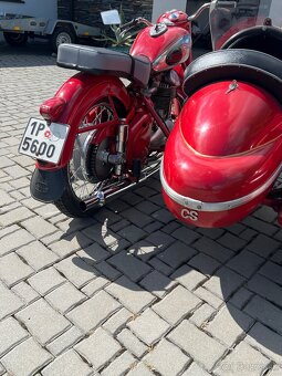 Prodam Jawa 500/2 0HC se sidecarem s doklady TP/STK 4 roky - 6