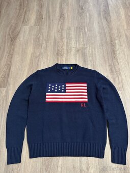 Ralph Lauren American Flag Sveter - 6