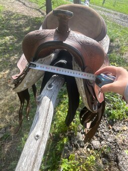 Westernové sedlo - 6