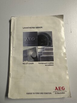 Sušička pradla AEG - 6