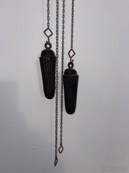 Starožitné kyvadlové nástenné hodiny - 6