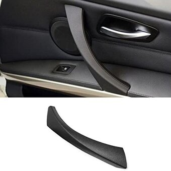 BMW E90 E91 E92 E93 - nove cierne / bezove madlo dveri - 6