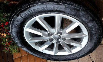 alu R17 5x112, letné pneu 235/55, orig. Audi Q3 + VW Tiguan - 6