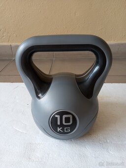 Plastový/cementový KETTLEBELL GORILLA SPORT 10 kg - NOVÝ - 6