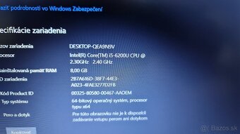Predám HP Pavilion 15, 1000gb hdd, 8gb ram - 6