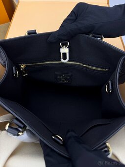 Luxusná kožená kabelka – elegantný čierny model, nová - 6