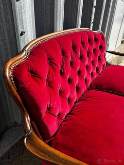 Starožitná neobaroková sedacia súprava - 6