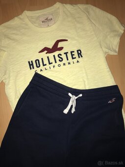 SÚPRAVA HOLLISTER: kraťasy + 2 x tričko veľ. M - 6