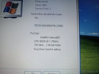 HP elitebook 2560p - 4gb ram - 500gb hdd - Windows XP - 6