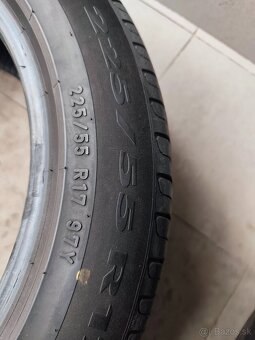 Letné pneu 225/55 r17 - 6