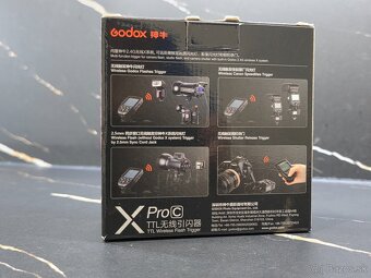 Godox X PRO Canon - prijímač, opalovač - 6