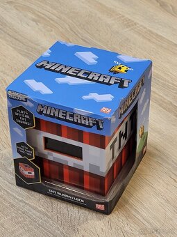 MINECRAFT hodiny TNT s budíkom - 6