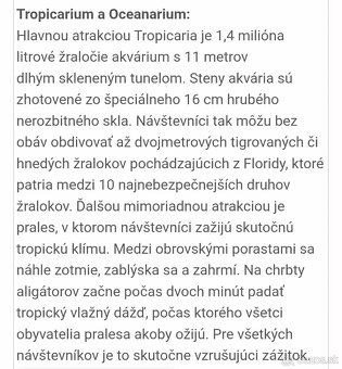 Zájazd do Tropicaria Oceanaria - 6