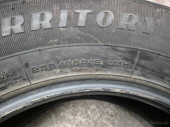 255/65 r18 letné 4 ks GOODYEAR - nejazdené - 6