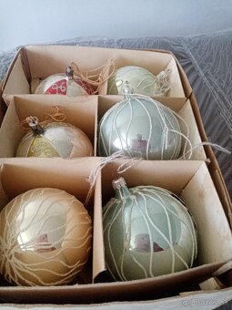 Stare retro vianočné ozdoby - 6