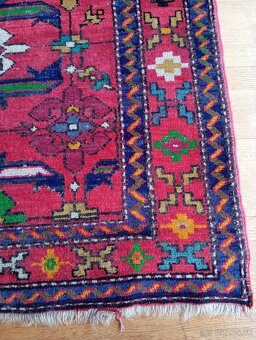 ⭐Starožitný perzský koberec Karaja 260x140⭐ - 6