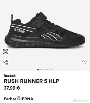 Nové tenisky Reebok veľ. 34 - 6