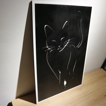 3D Obraz Walking Cat - 6