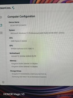Ryzen 5 5600X, 1080Ti, 32GB RAM - 6