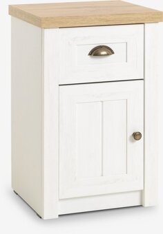 Posteľ 160 x 200 a nočné stolíky (biela farba) - 6