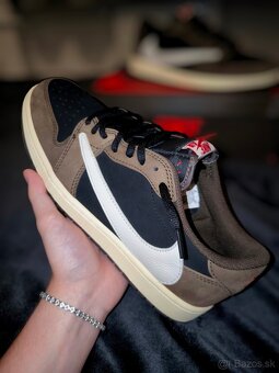 Predám Nike Air Jordan 1 Low x Travis Scott "Mocha" 🤎⚪⚫ - 6