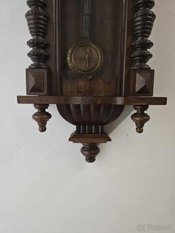 Starozitne nástenné hodiny s melódiou - 6