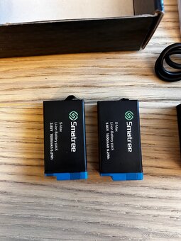 Nabíjačka Smatree a 2ks batérie pre Gopro hero max - 6