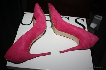 GUESS krasne magentovo-ruzove lodicky - 6