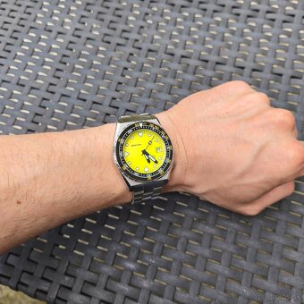 Luxusné pánske diver hodinky - SEESTERN 600T Yellow, Komplet - 6