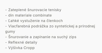 Pánske zateplené tenisky- 41 - 6