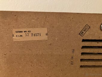 Supraphon 1958 a Radio Saturn 1982 - 6