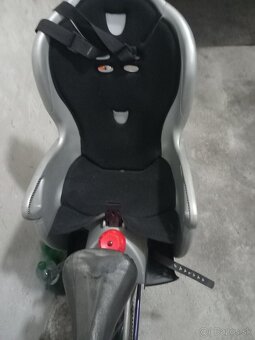 Horský bicykel z detskou sedačkou. - 6