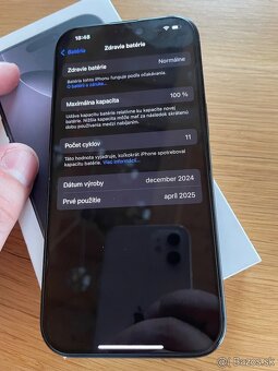 IPHONE 16 PRO BLACK TITANIUM 128GB - 6