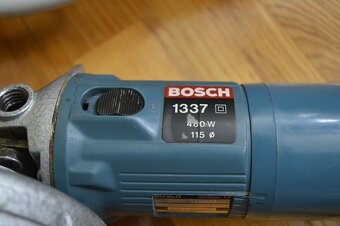 predam - karbobruska BOSCH typ 1337, vykon 480W, 10.000ot/mi - 6