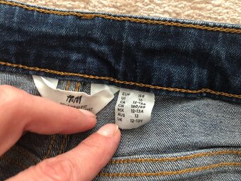 H&M chlapčenské rifle, veľ. 158 (12 - 13r) - 6