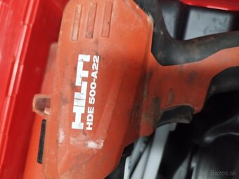 Hilti hde  500-22 aku vytlacaci pristroj set - 6