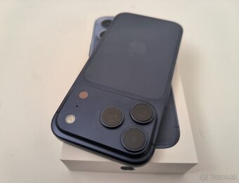 apple iphone 17 PRO MAX Blue / Batéria 100% - 6