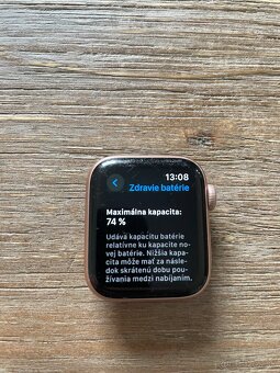 Apple Watch SE 1. generácie 40mm Gold - 6