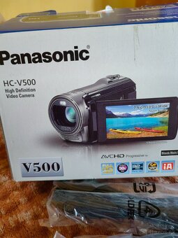 Panasonic Full hd V-500 digitálnu kameru - 6