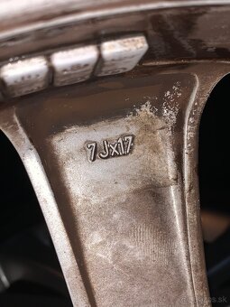 Letné pneumatiky 215/50 ZR17 + disky - 6